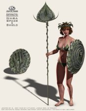 Artifacts: Naga Spade and Shield
