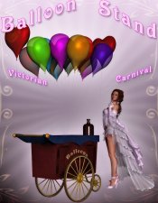 Victorian Carnival | Balloon Stand