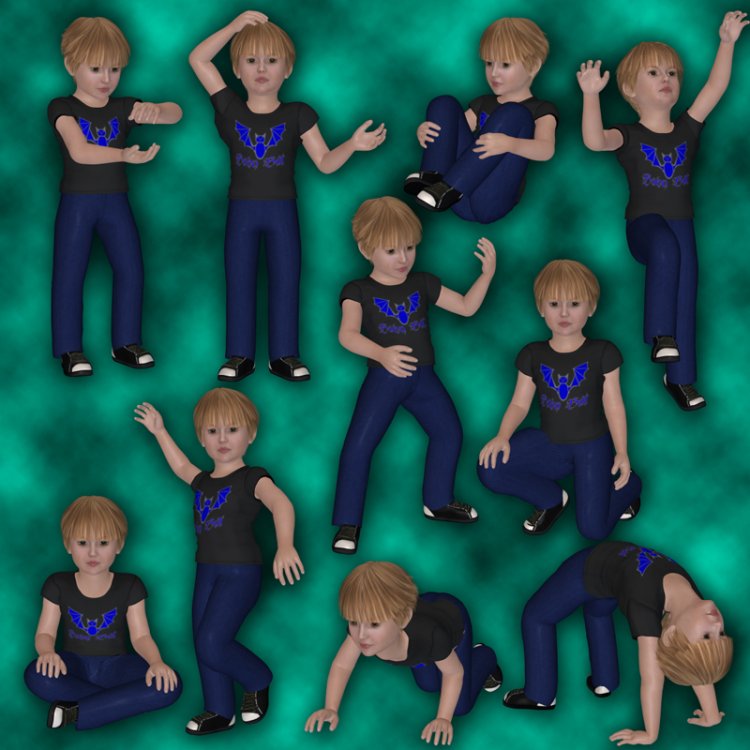  Just Kids 2 Poses