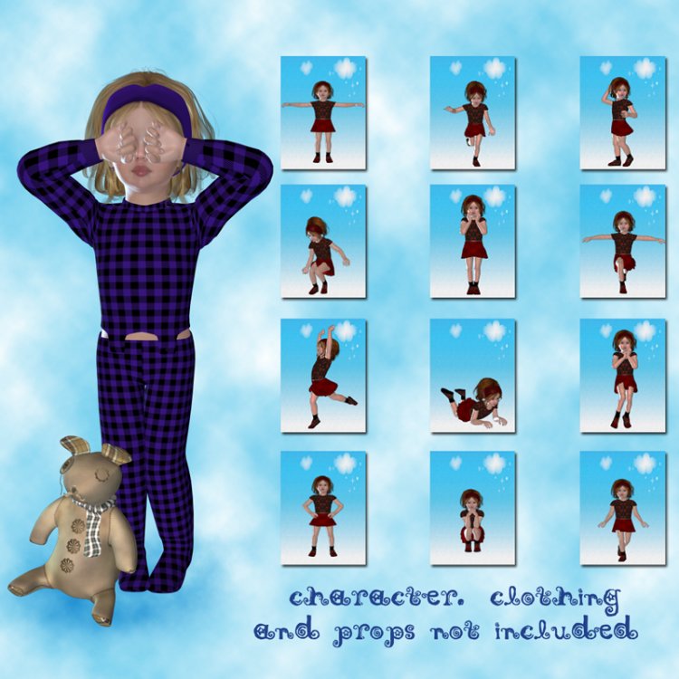  Just Kids Poses
