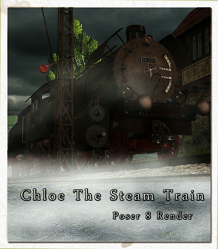 Machin Ville Chloe The Steam Train - Click Image to Close